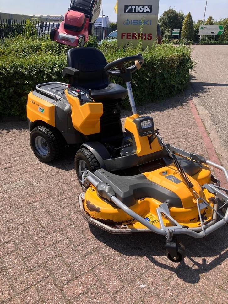 Stiga Park Pro 540IX, Tuin en Terras, Grasmaaiers, Gebruikt, Benzine-grasmaaier, 50 cm of meer, Elektrische starter, Mulchfunctie