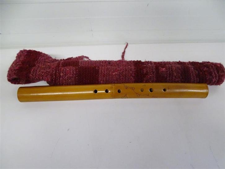 A6559. Bamboefluit [Eenhands], Muziek en Instrumenten, Blaasinstrumenten | Blokfluiten, Gebruikt, Alt, Ophalen of Verzenden