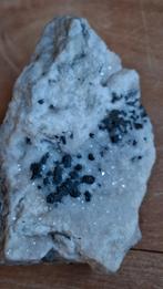 Kwarts met Galeniet/Pyriet - Mineraal Specimen, Ophalen of Verzenden, Mineraal
