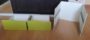 4x lade unit ikea kallax kast beschikbaar voor biedingen