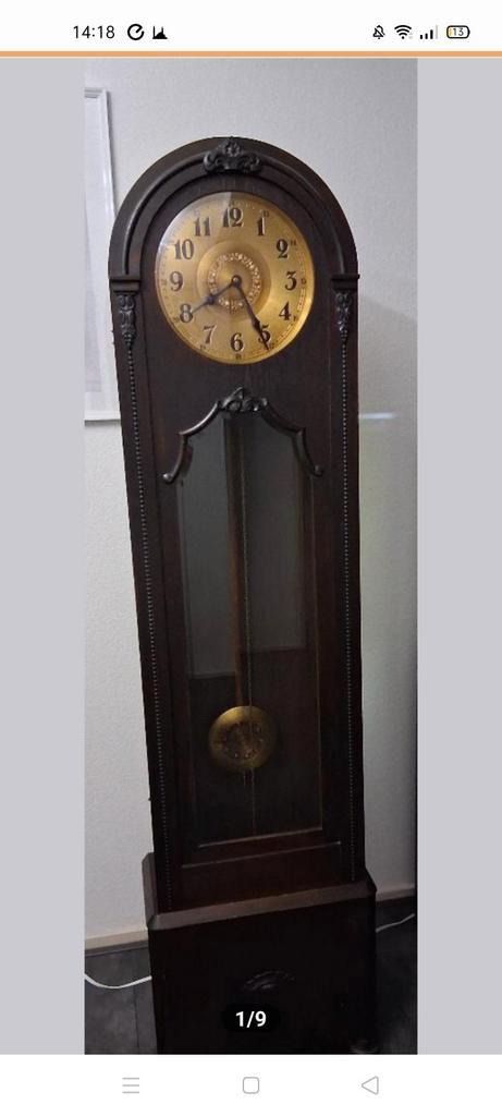 Antieke staande klok, Antiek en Kunst, Antiek | Klokken, Ophalen