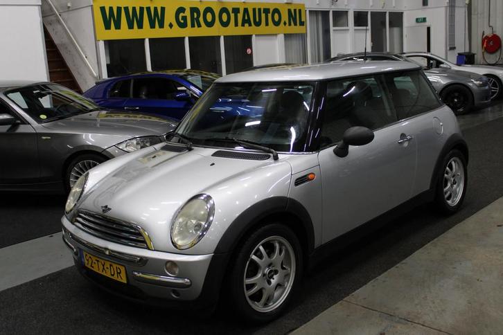 MINI Mini 1.6 One Airco, Stuurbekrachtiging (bj 2002), Auto's, Mini, Bedrijf, Te koop, One, ABS, Airbags, Airconditioning, Centrale vergrendeling