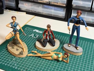 Lara Croft Editions Atlas. beeldjes 19st. beschikbaar voor biedingen