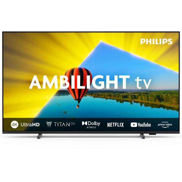 Tv PHILIPS AMBILIGHT 2025 + Soundbar, Audio, Tv en Foto, Televisies, Zo goed als nieuw, 100 cm of meer, Philips, 50 Hz, Ophalen