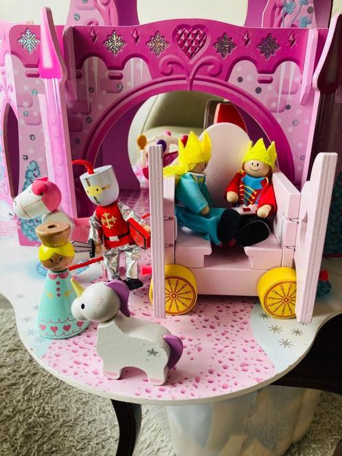 Houten Sprookjesfiguren voor poppenhuis of kasteel, Kinderen en Baby's, Speelgoed | Poppenhuizen, Zo goed als nieuw, Toebehoren