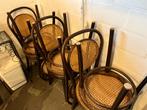 Thonet stoelen set van zes stuks, Ophalen, Gebruikt, Bruin, Hout
