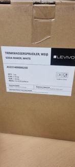 Levivo Soda bruiswatermaker wit + 2x fles + cilinder, Levivo, Levivo, Nieuw, Ophalen of Verzenden