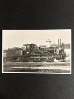 Fotokaart stoomlocomotief NCS 19 Java, Ophalen of Verzenden, Gebruikt, Trein, Kaart of Prent