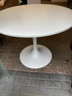 Ronde witte ikea tafel, Huis en Inrichting, Ophalen of Verzenden, Gebruikt
