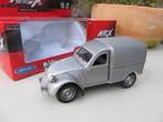 Welly Citroen 2CV Bestel GRIJS of WIT, Ophalen of Verzenden, Nieuw