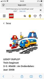 Duplo Lego Trein beginset 2-5 | #5608, Kinderen en Baby's, Speelgoed | Duplo en Lego, Ophalen of Verzenden, Gebruikt, Complete set