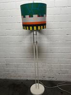 Dijkstra lamp met Kap van made memphis stijl, Gebruikt, Ophalen of Verzenden, Metaal, 150 tot 200 cm