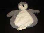 JOLLEIN PINGUIN SPEENDOEKJE KNUFFELDOEK PLUCHE WOLLIG, Kinderen en Baby's, Speelgoed | Knuffels en Pluche, Verzenden, Nieuw, Overige typen