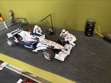 Diorama BMW Sauber F1.07 2007 Formule 1 beschikbaar voor biedingen