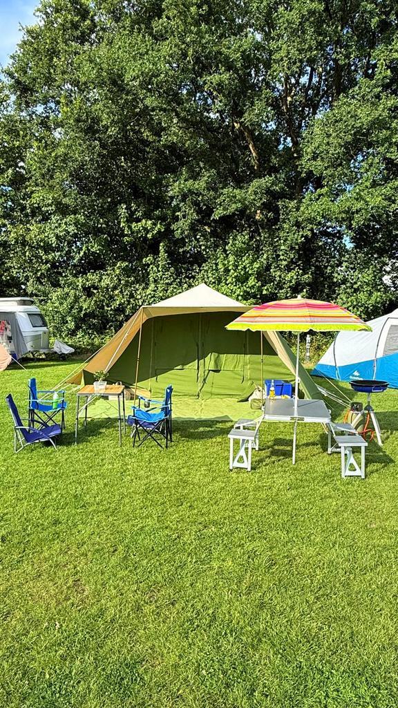 Robuuste tent Randstad Bunzing 4-persoons, Caravans en Kamperen, Tenten, tot en met 4, Gebruikt, Ophalen