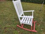 Harthouten schommelstoel, Tuin en Terras, Tuinstoelen, Ophalen of Verzenden, Zo goed als nieuw, Hout