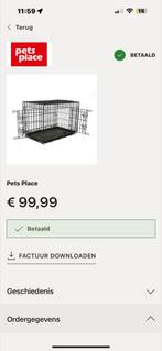 Extra grote hondenbench, Dieren en Toebehoren, Ophalen of Verzenden, Zo goed als nieuw, 65 tot 100 cm