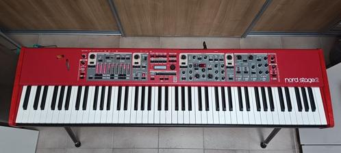Nord Stage 2 88, Muziek en Instrumenten, Synthesizers, Zo goed als nieuw, 88 toetsen, Overige merken, Met koffer of flightcase