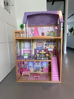 Kidkraft Kayla poppenhuis perfect voor Barbies, Poppenhuis, Zo goed als nieuw, Ophalen