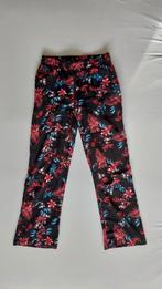 Jazlyn dames broek zwart met rode bloemen groen blauw maat M, Ophalen of Verzenden, Zo goed als nieuw, Zwart, Lang