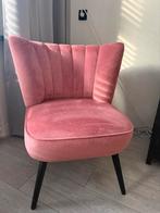 Roze fauteuil, Huis en Inrichting, Ophalen, Minder dan 75 cm, Zo goed als nieuw, Stof