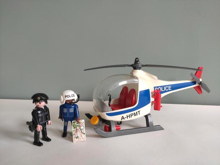 Playmobil Politie Helikopter - 3908, Kinderen en Baby's, Speelgoed | Playmobil, Zo goed als nieuw, Ophalen of Verzenden
