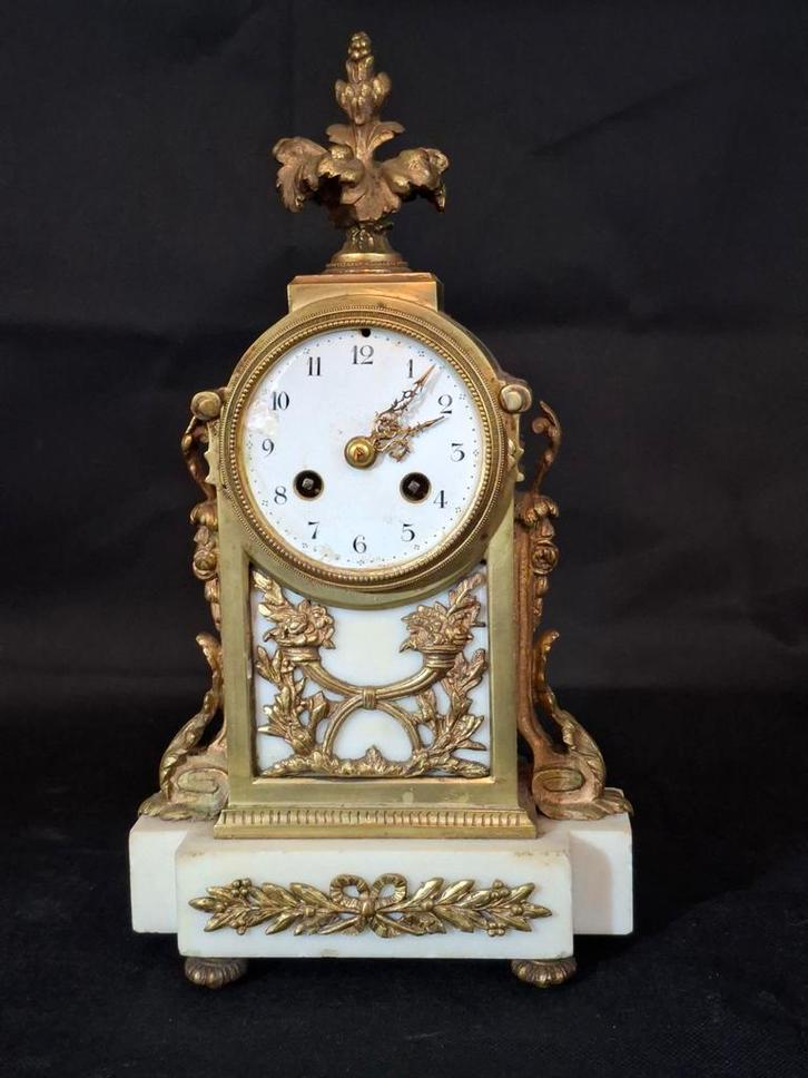 Antieke Pendule Van Vincenti & Cie, 1855, Antiek en Kunst, Antiek | Klokken, Ophalen of Verzenden