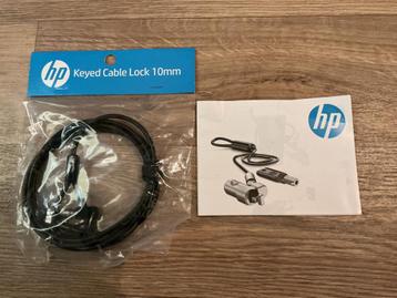 HP Keyed Cable Lock 10mm - Nieuw in verpakking beschikbaar voor biedingen