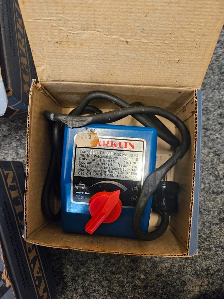 3x Märklin Transformator 6211 - HO, Hobby en Vrije tijd, Modeltreinen | H0, Gebruikt, Transformator of Voeding, Wisselstroom, Märklin