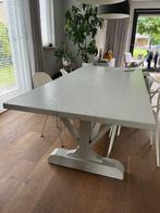 Tafel robust, Huis en Inrichting, Tafels | Eettafels, Ophalen, Gebruikt, Teakhout, 200 cm of meer