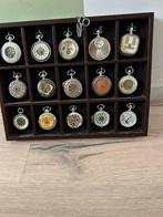 Collectie met 15 zakhorloges, Overige merken, Overige materialen, Zakhorloge, Ophalen of Verzenden