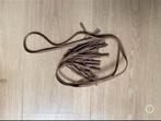 Super leuke riem met klosjes bruin leer TU, Minder dan 3 cm, 80 tot 90 cm, Bruin, Echt leder