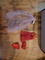 Barbie Kleding Setje - Jurk, Ondergoed & Sluier, Ophalen of Verzenden, Zo goed als nieuw, Barbie