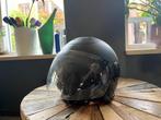 VESPA VJ type II Mat / Glans Zwart (dubbel vizier) - Small, Overige merken, Dames, Jethelm, Ophalen of Verzenden