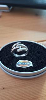 Fossil zilveren ringen, Sieraden, Tassen en Uiterlijk, Ringen, Ophalen of Verzenden, Zo goed als nieuw, 17 tot 18, Dame
