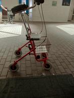 Rollator/rood/onderarm/provo premis, Diversen, Rollators, Ophalen, Zo goed als nieuw