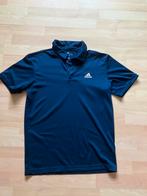 Adidas Climalite donkerblauwe polo/sportshirt mt S izgs, Blauw, Ophalen of Verzenden, Adidas, Gedragen
