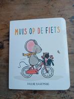 Boekje hardcover pagina's Muis op fiets  Pauline Baartmans, Ophalen of Verzenden, Zo goed als nieuw, Pauline Baartmans, 1 tot 2 jaar
