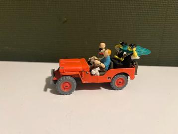 Kuifje Jeep Modelauto beschikbaar voor biedingen