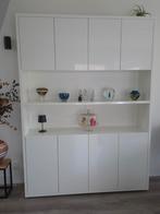 wandmeubel en boekenkast/tv kast, Huis en Inrichting, Ophalen, Gebruikt, 25 tot 50 cm, 200 cm of meer