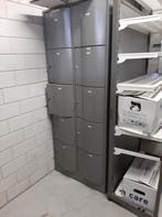 Metalen Locker met 10 Kastjes, Ophalen, Gebruikt, Industrieel