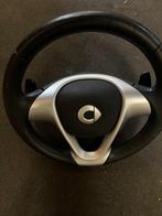 Smart fortwo lederen stuur met Flippers voor 451 model, Ophalen, Gebruikt, Smart