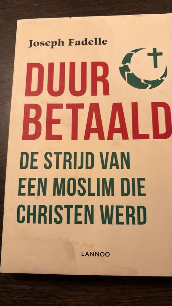 Jospeh Fadelle - Duur betaald, Boeken, Overige Boeken, Zo goed als nieuw, Ophalen of Verzenden