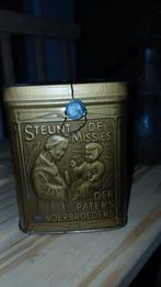 Vintage Missie Blikje - Steunt de Missies, Ophalen of Verzenden