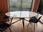 Tafel keramisch marmer blad 200x110, Ophalen, Overige materialen, Marmer, 100 tot 150 cm