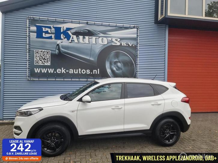 Hyundai Tucson 1.6 GDi. Draadloos Apple/Android. Full LED, Auto's, Hyundai, Bedrijf, Te koop, Tucson, ABS, Airbags, Airconditioning