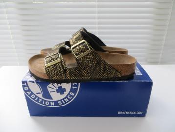 Birkenstock Slipper Instapper Sandalen Arizona Leer Mt 40 beschikbaar voor biedingen