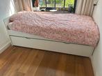 Uitschuifbaar Eenpersoonsbed, 90 cm, Eenpersoons, Wit, Ophalen of Verzenden
