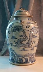 Chinese porseleinen draken pot uit 19de eeuw, Antiek en Kunst, Ophalen of Verzenden