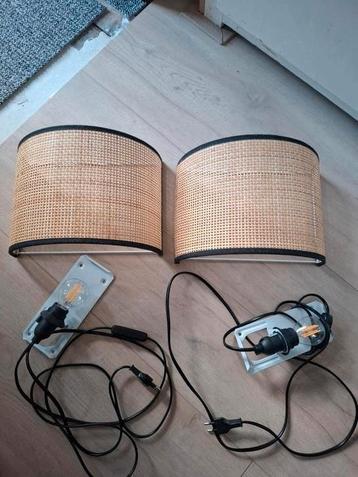 2 leuke La Redoute wandlampjes in Bohemian style beschikbaar voor biedingen